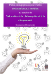 Pistes pédagogiques pour mettre l'éducation aux médias au service de l'éducation à la philosophie et la citoyenneté vignette